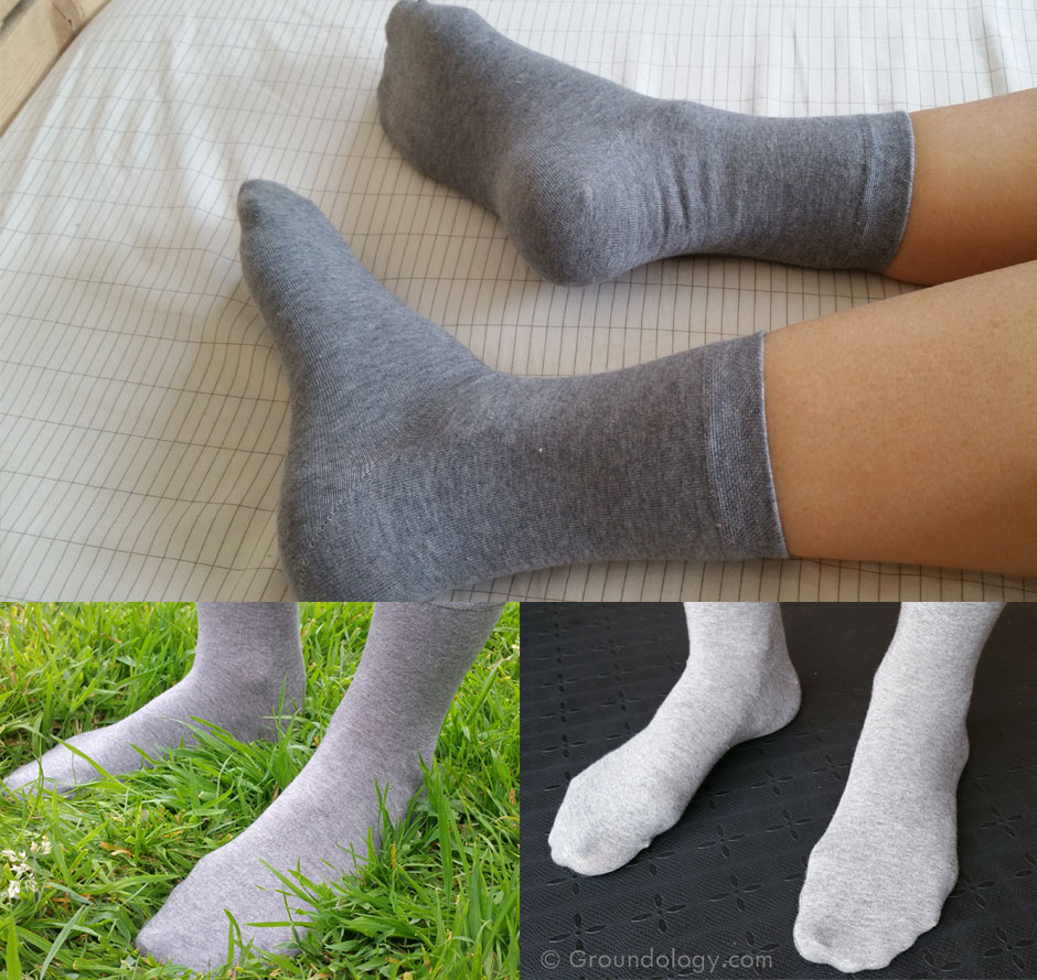 Groundology Grounding Socks — 22% Silver Fibre Conductive Socks for Earthing