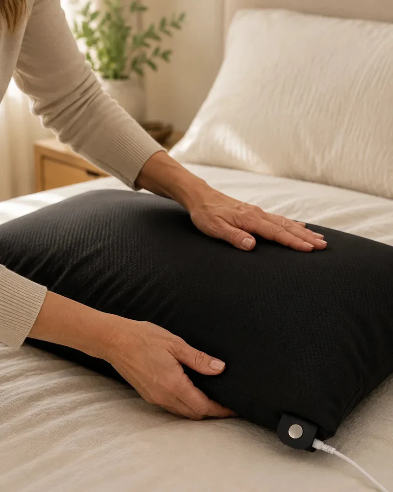 Earthbound Grounding Pillow Cases — Carbon Fibre or Silver Thread, Head-to-Toe Sleep Grounding