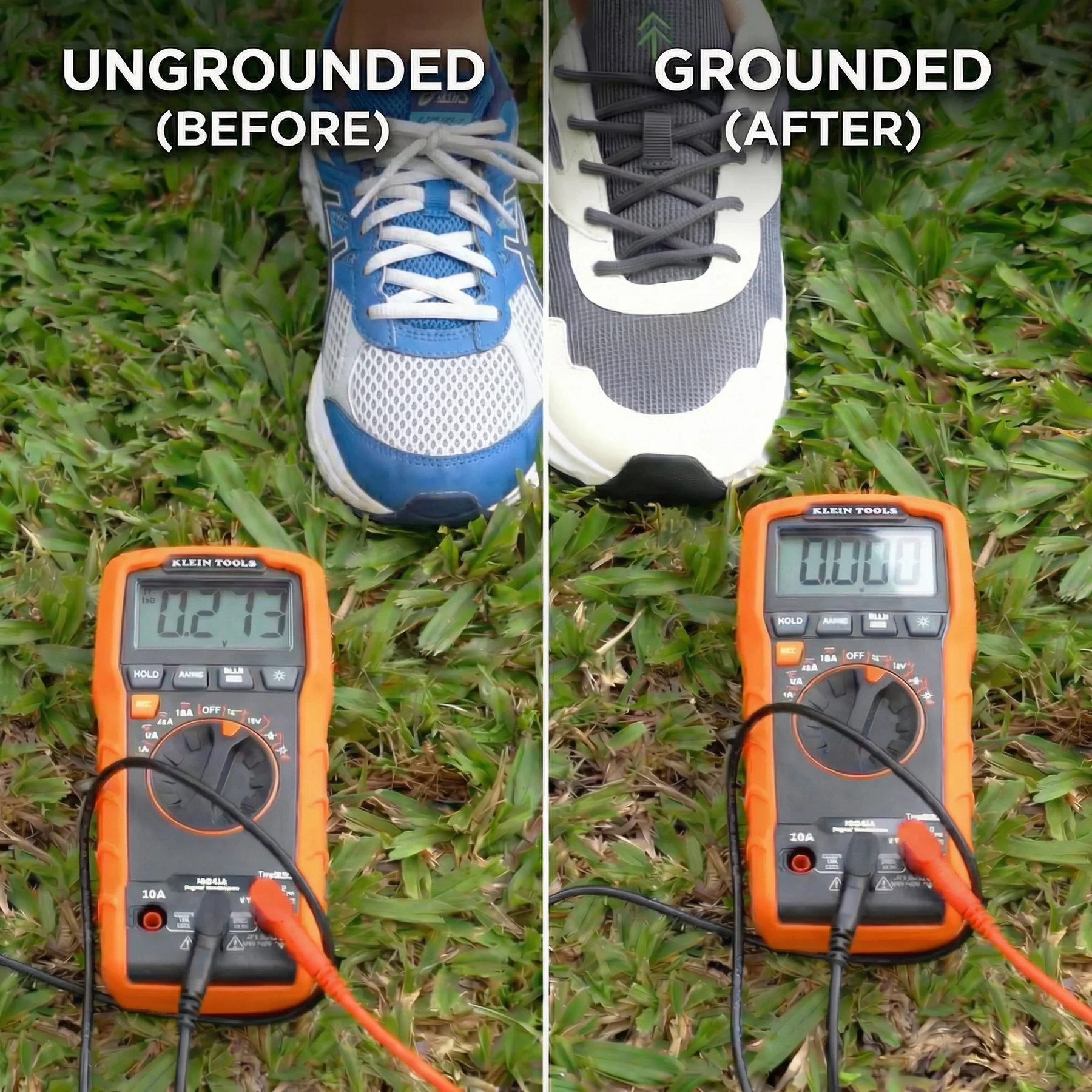 Down To Ground DTG Ground 1 — Conductive Rubber Sole & Silver Lined Insole Grounding Sneaker