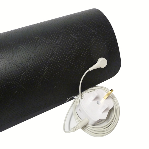 Sleep Earthed Earthing Conductive Yoga Mat — 61cm × 183cm TPE, UK/EU/US Plug, Carry Bag Included image 4