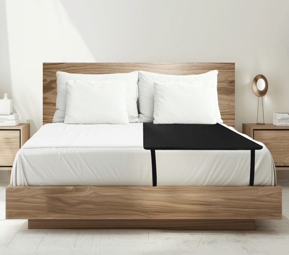 Grounding Company Premium Grounding Mattress Cover — Carbon-Infused Leatherette, Half and Full Size image 2